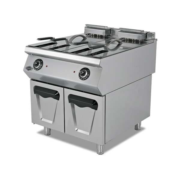 Empero EMP.PLS.9FE020 Elektrikli Fritöz, Dolaplı, 24+24 Litre, 80x90x85 cm