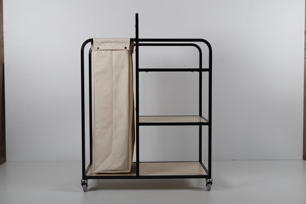 Ydg KT03 Kat Temizlik Arabası, 3 Katlı Raf, 92x52x106 cm