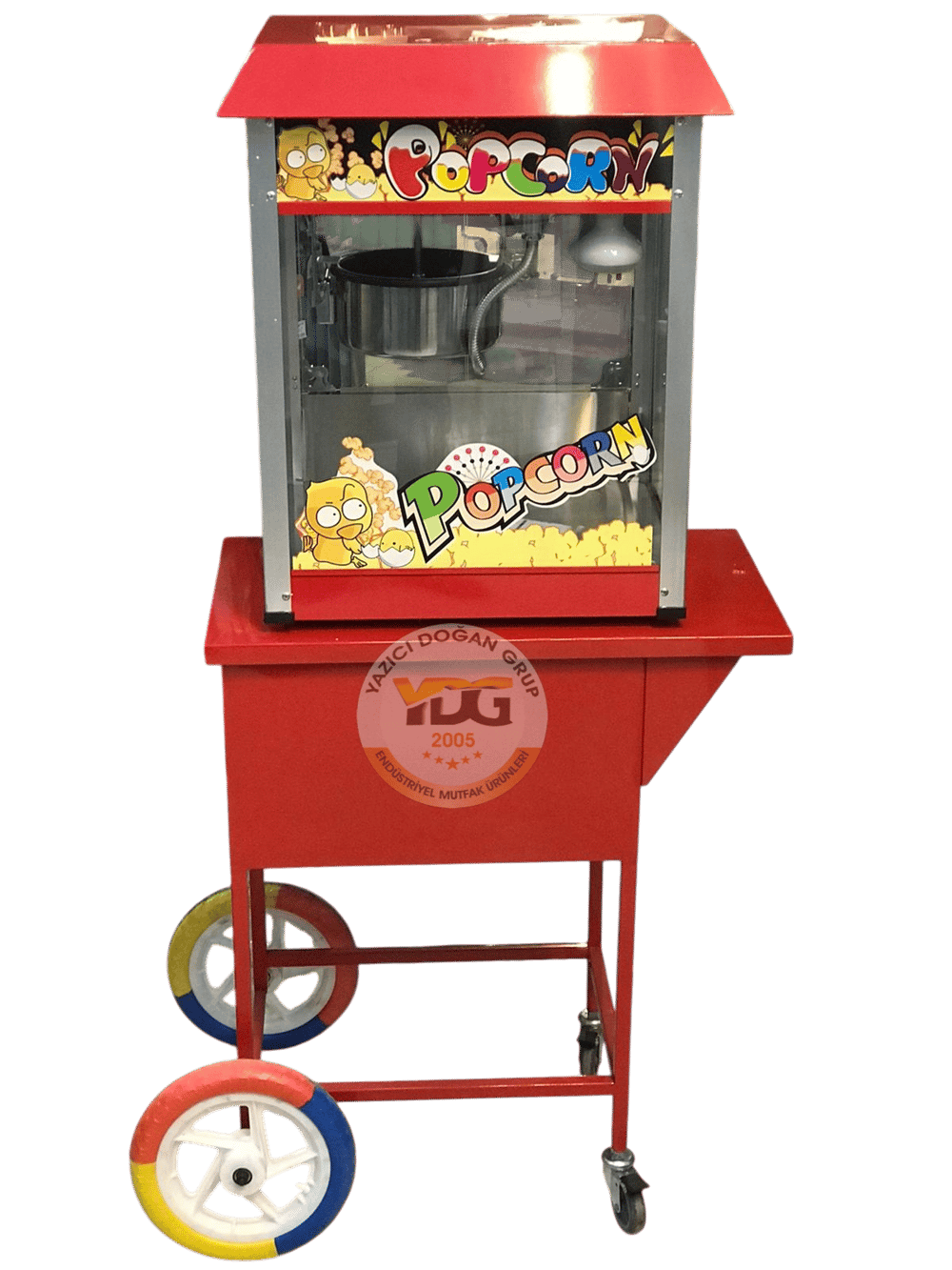 Yaşar POP-STAND01 Mısır Patlatma Makinesi 