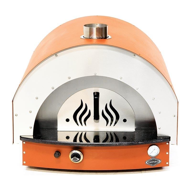Empero PLF.PLS.D5-W-O Odunlu Taş Tabanlı Pizza Fırını, Turuncu, 60x60 cm