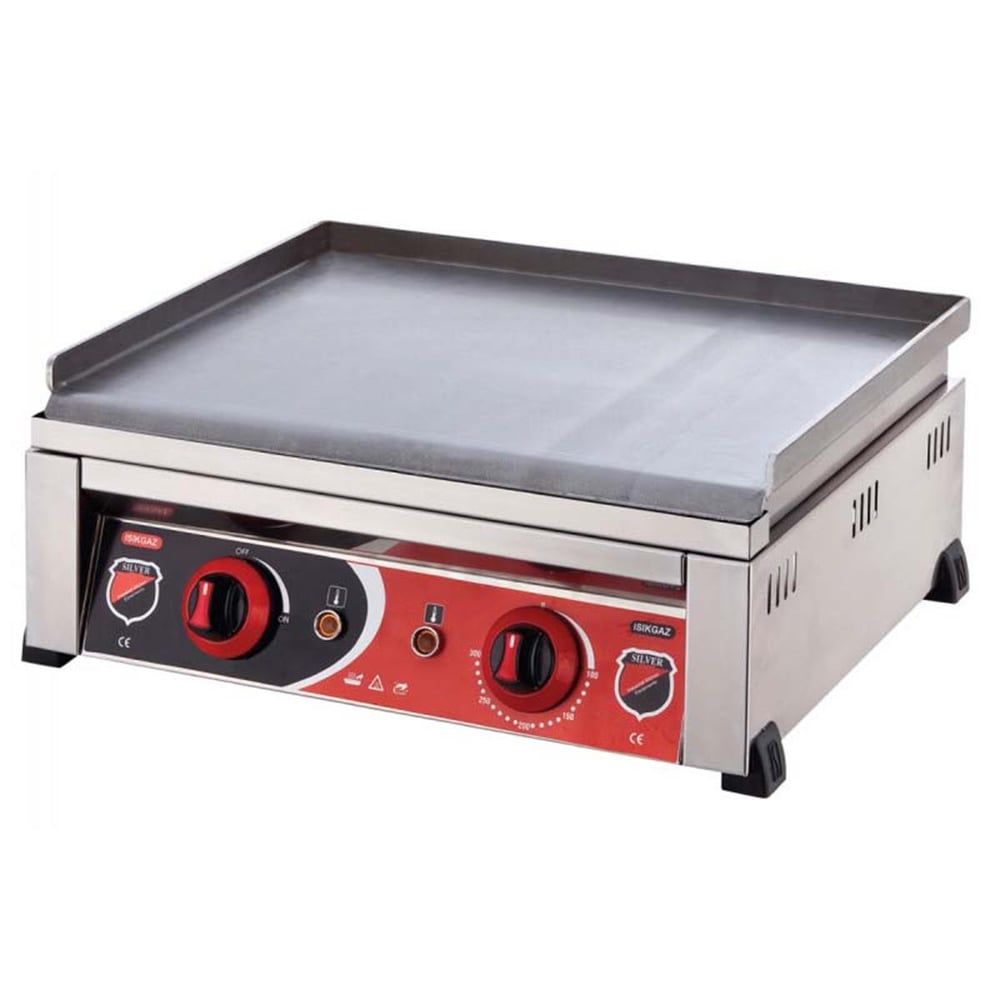 Işıkgaz Silverinox Elektrikli Pleyt Izgara 50 cm 2155