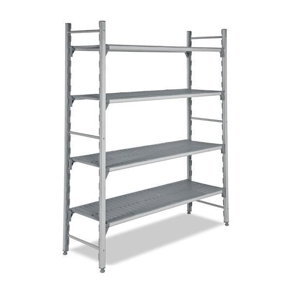 Empero EMP.50127-18-D Polipropilen Raf, Delikli Tablalı, 127x50x180 cm