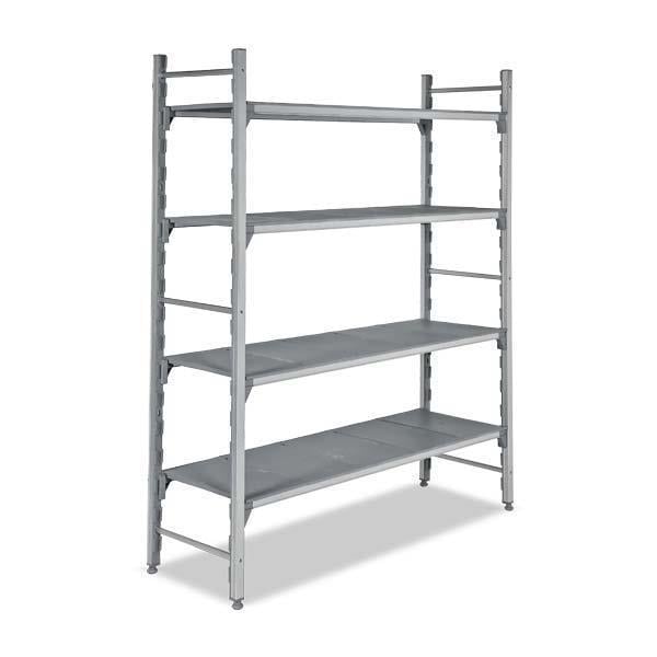 Empero EMP.60250-18 Polipropilen Raf, Düz Tablalı, 250,5x60x180 cm