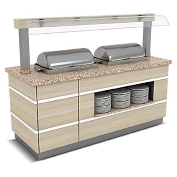 Empero Galata Chafing Dish Sıcak Servis Ünitesi Nefeslikli