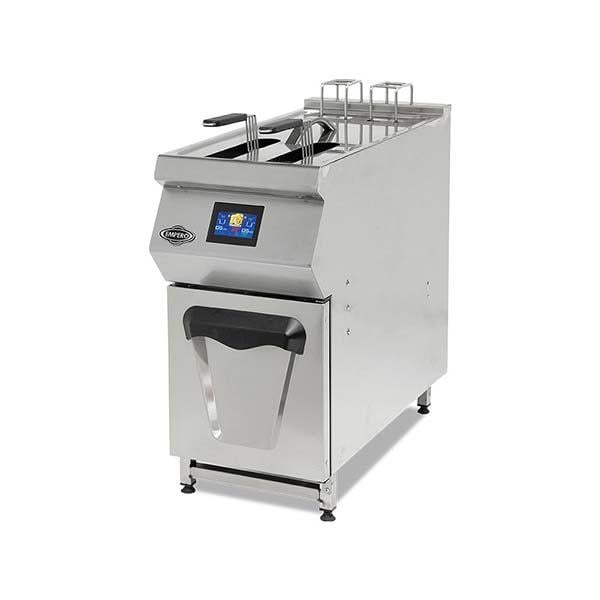 Empero EMP.PLS.ODFE.010 Asansörlü Hızlı Pişirme Fritözü, Yağ Filtreli, Elektrikli, 400V