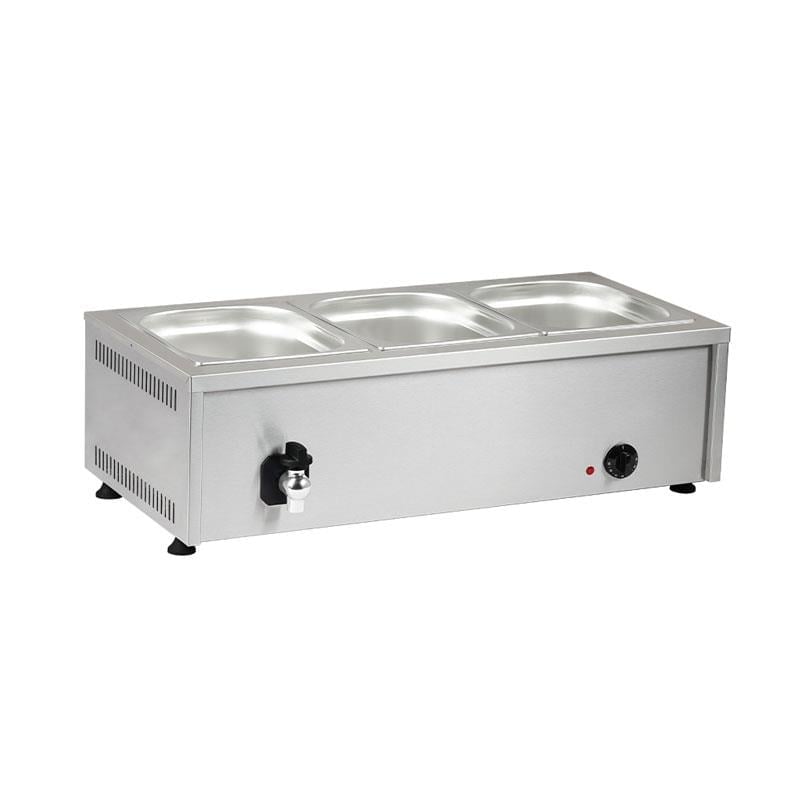 Omake SUB02.E31 3 Gözlü Tahliyeli Benmari, 86x48,5x30,5 Elektrikli