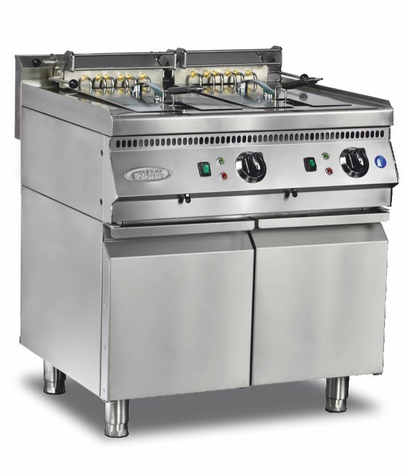 Pimak 70SDE-M073-1, Elektrikli Fritöz, Dolaplı, 80x70x85