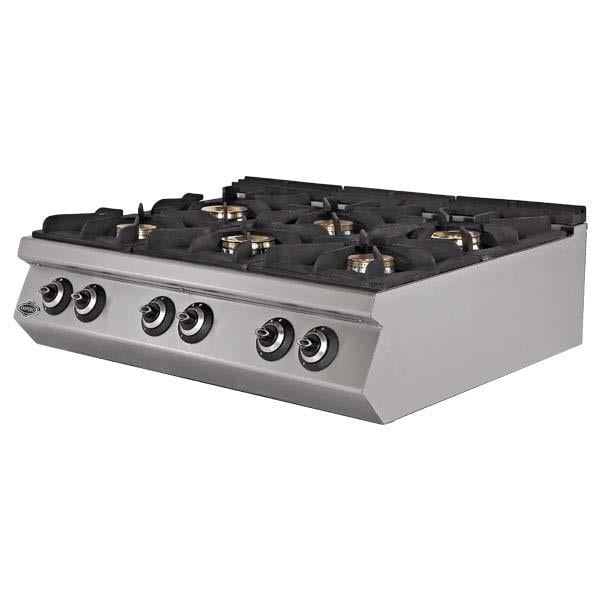 Empero EMP.PLS.7KG030 Gazlı Ocak, 6 Brülörlü, Set Üstü