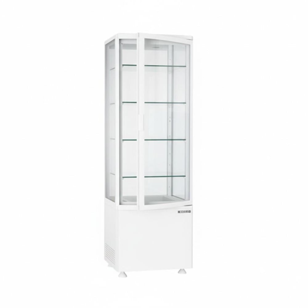 Gastrotech Silindir Dikey Soğuk Teşhir Ünitesi RT215C (Beyaz)