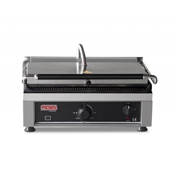 Sgs TG 2745 E Endüstriyel Tost Makinesi Alt Üst Girintili 