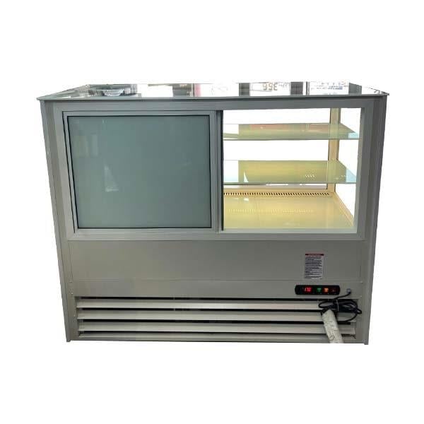 YDG Vitrin Tipi Pasta Teşhir Dolabı, Soğutmalı, 154x80x130 cm, 154.80.130-BD