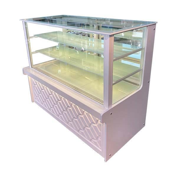 YDG Vitrin Tipi Pasta Teşhir Dolabı, Soğutmalı, 154x80x130 cm, 154.80.130-BD