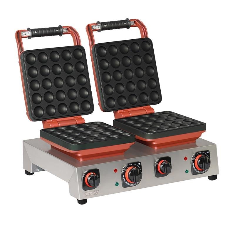 Omake WFL21.E22 Z5F 0601 Zamanlayıcılı Mini Top Çiftli Waffle Makinesi, Elektrikli