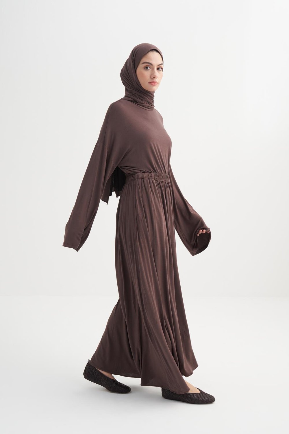 Micro Modal Etek Kahve