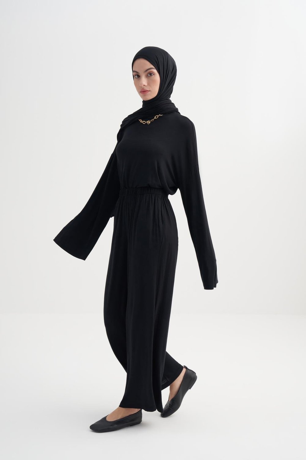 Micro Modal Pantolon Siyah