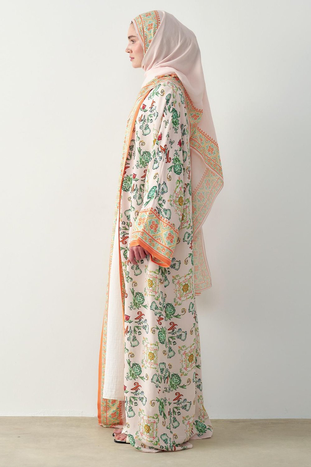 Pearl Floş Abaya Pudra