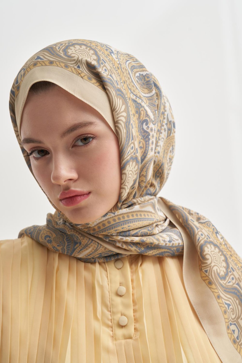 Ravena Limon Nilla Pamuklu Şal