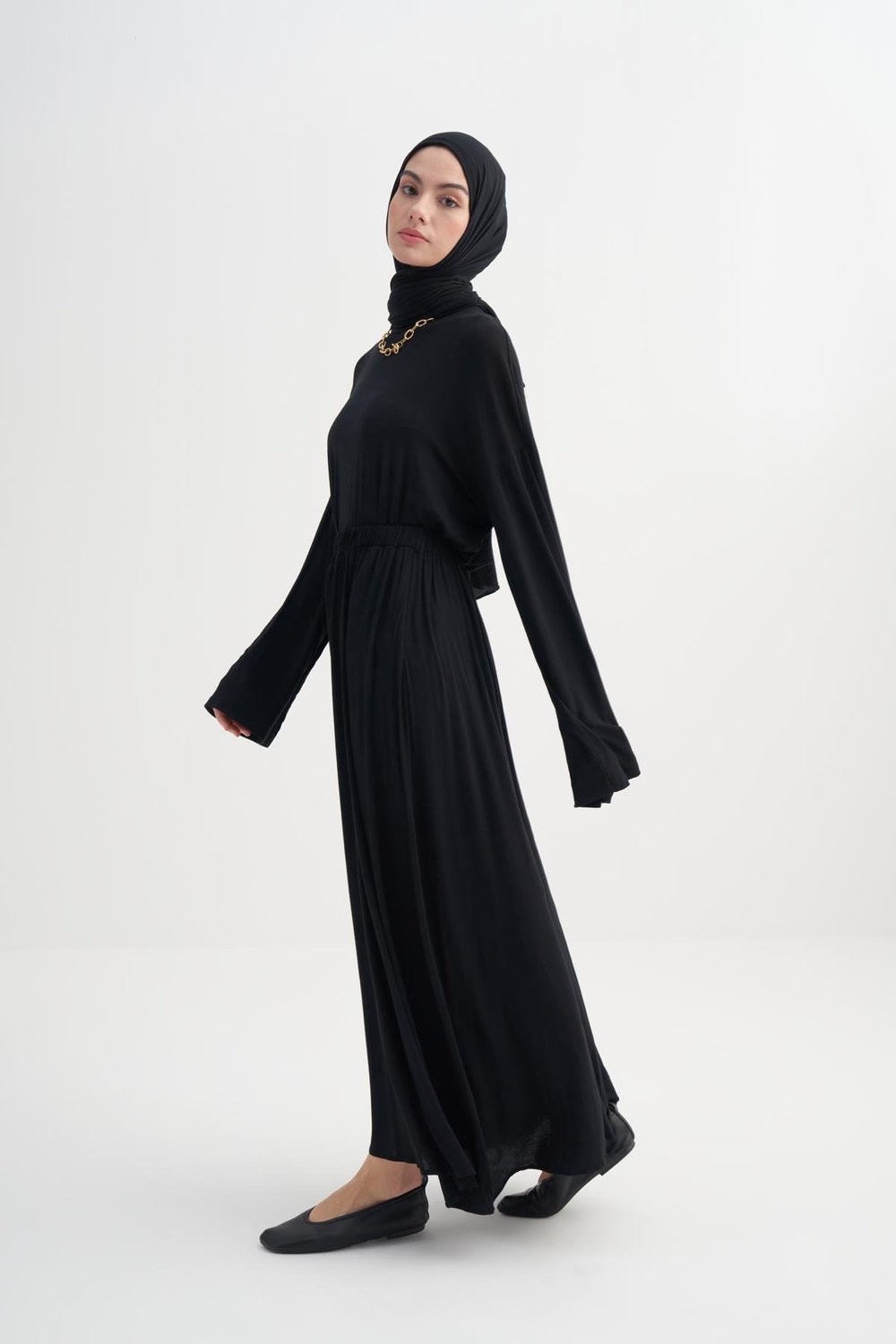 Micro Modal Etek Siyah