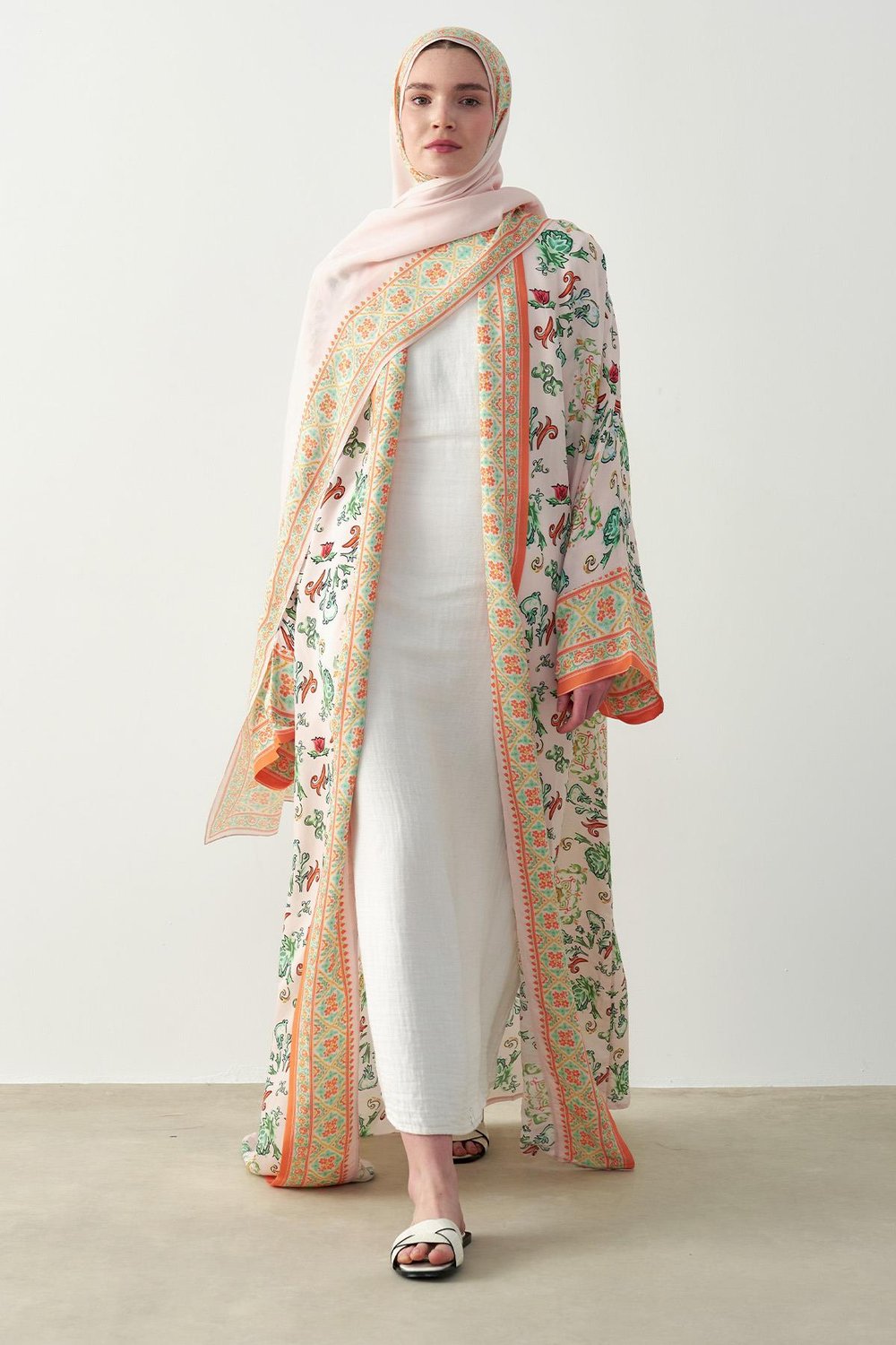 Pearl Floş Abaya Pudra