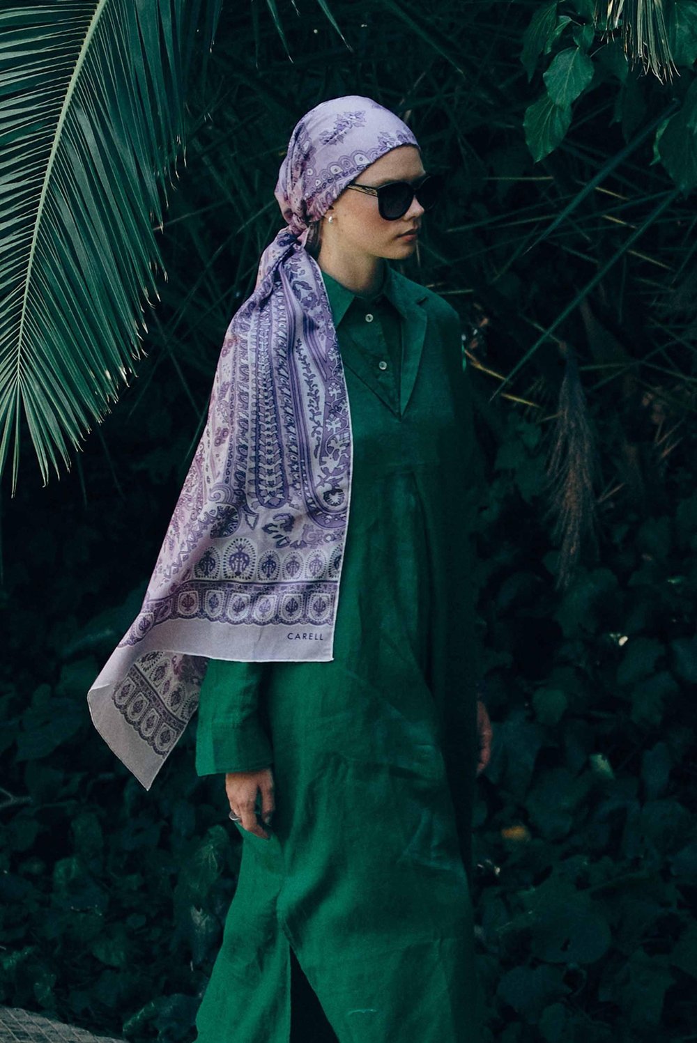 Dreams Lila Comfy İpek Şal