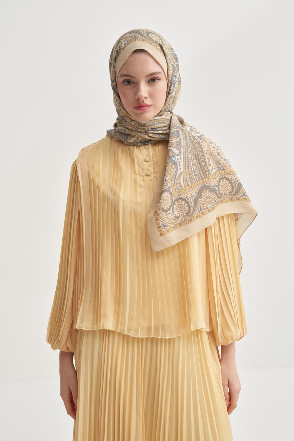 Ravena Limon Nilla Pamuklu Şal