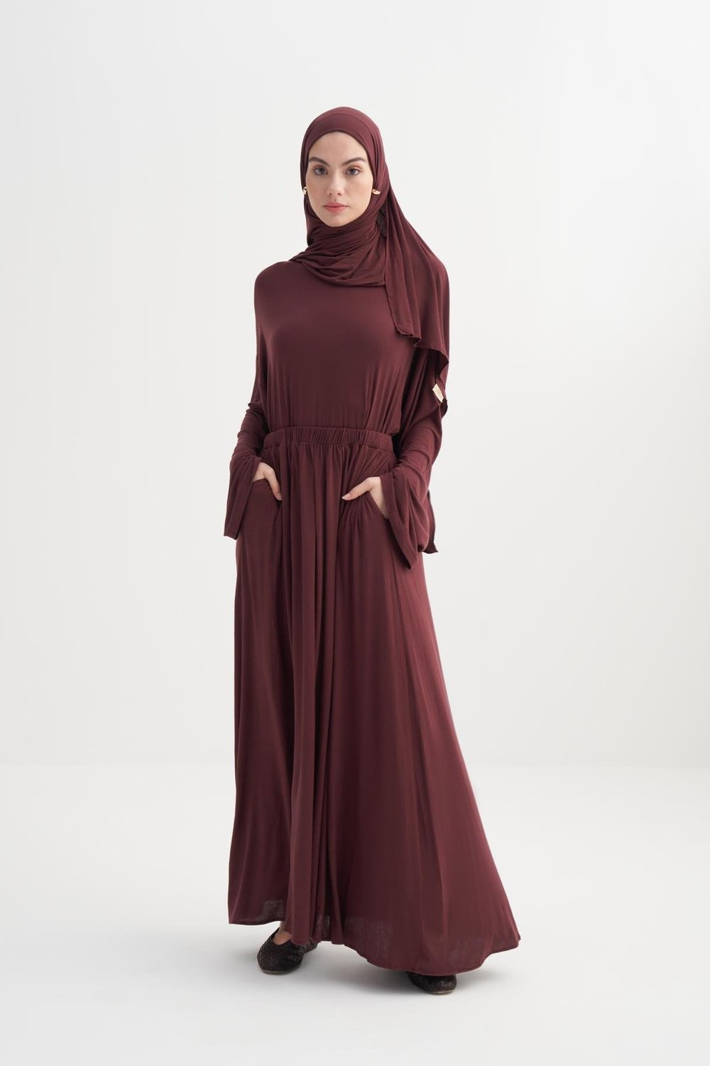 Micro Modal Etek Mürdüm