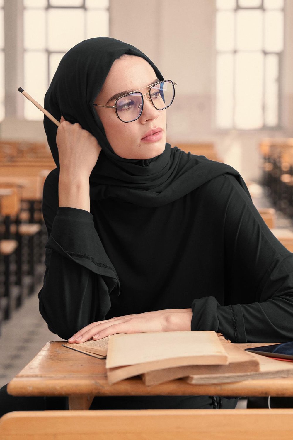 Micro Modal Şal Siyah