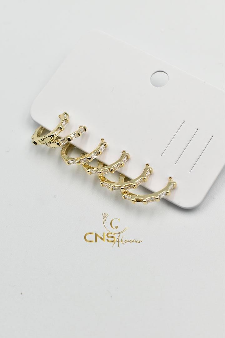 14K Vip 6'lı Set Küpe