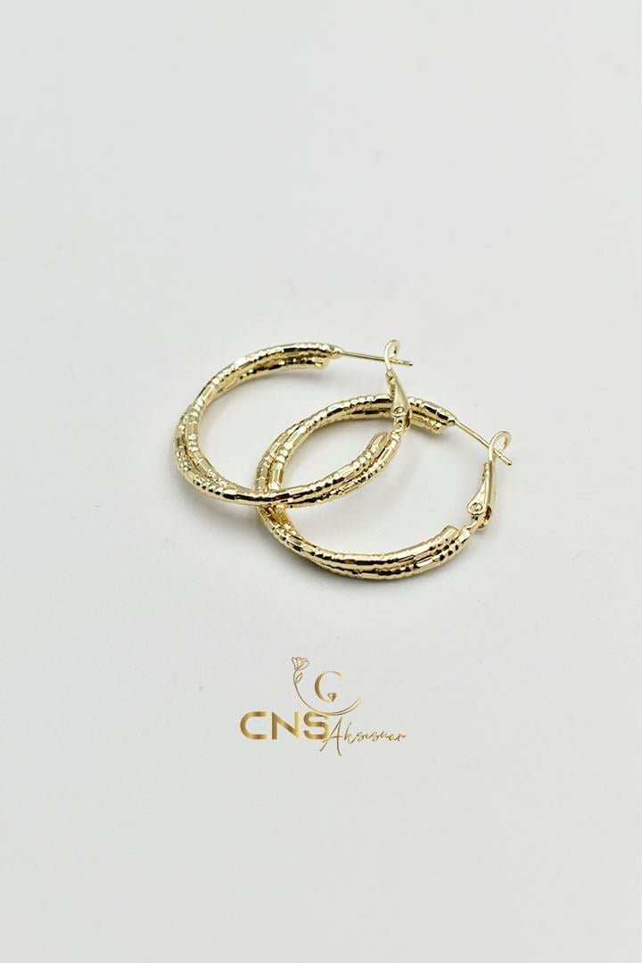 14K Vip Halka Model Küpe