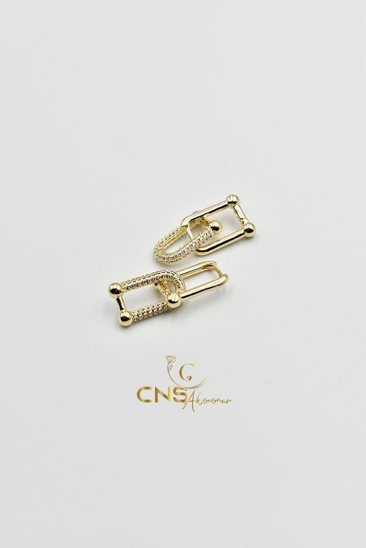 14K Vip Marka Model Küpe