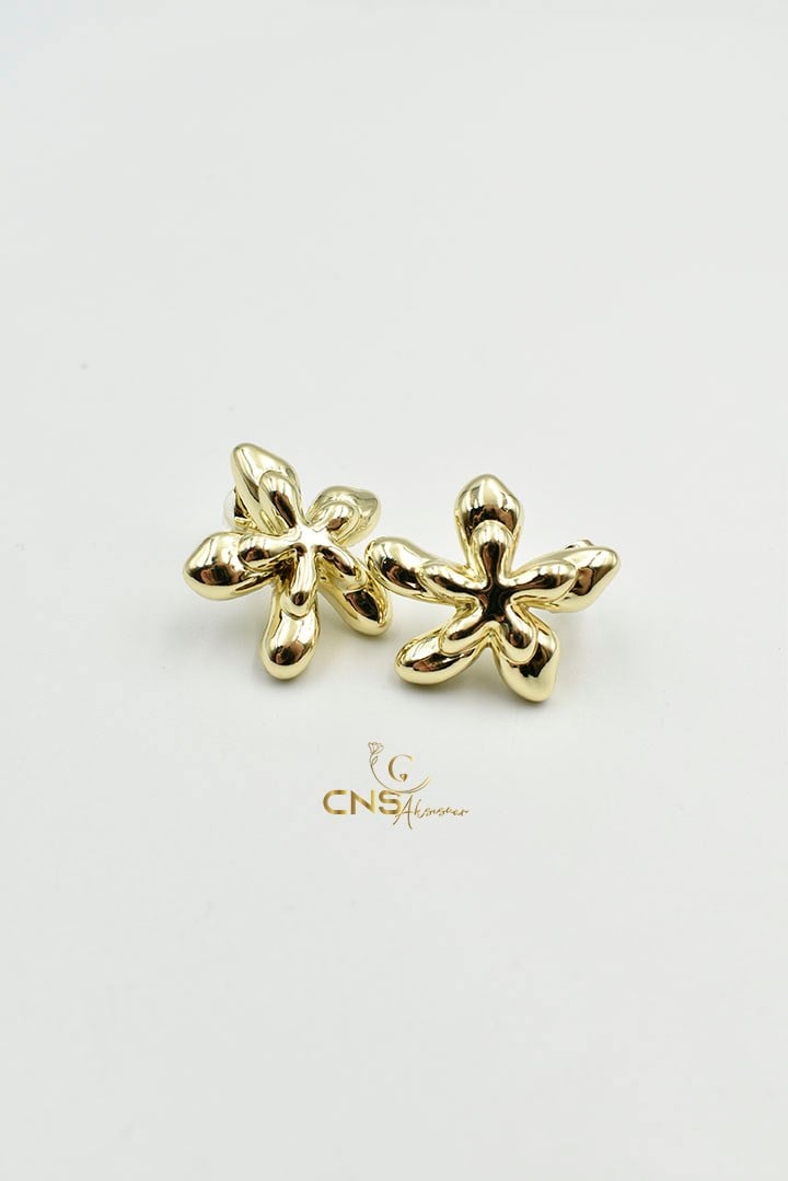 KÜPE14K Xp Vip Çiçek Model Küpe