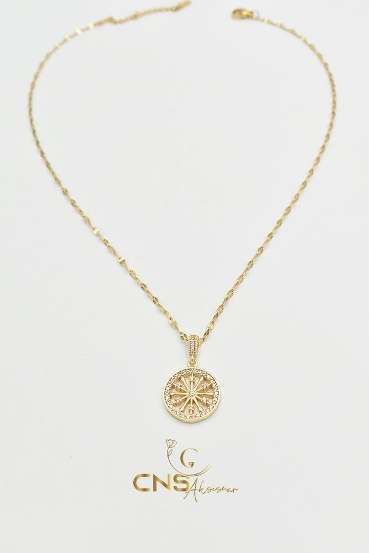 Minimal 14K Kutup Yıldızı Kolye