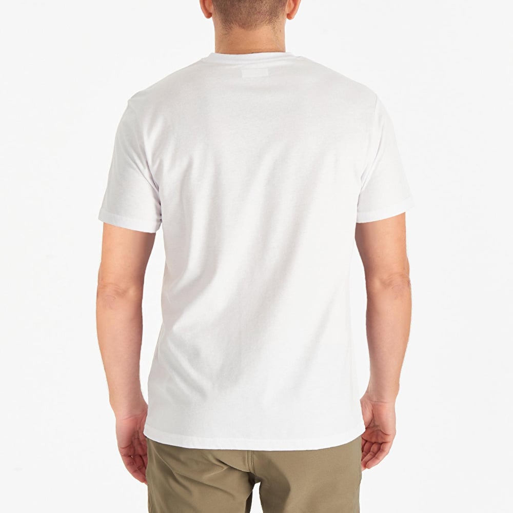 Columbia Cs0288 Csc M Basic Sm Logo Brushed V Neck Ss Tee Erkek T-Shirt