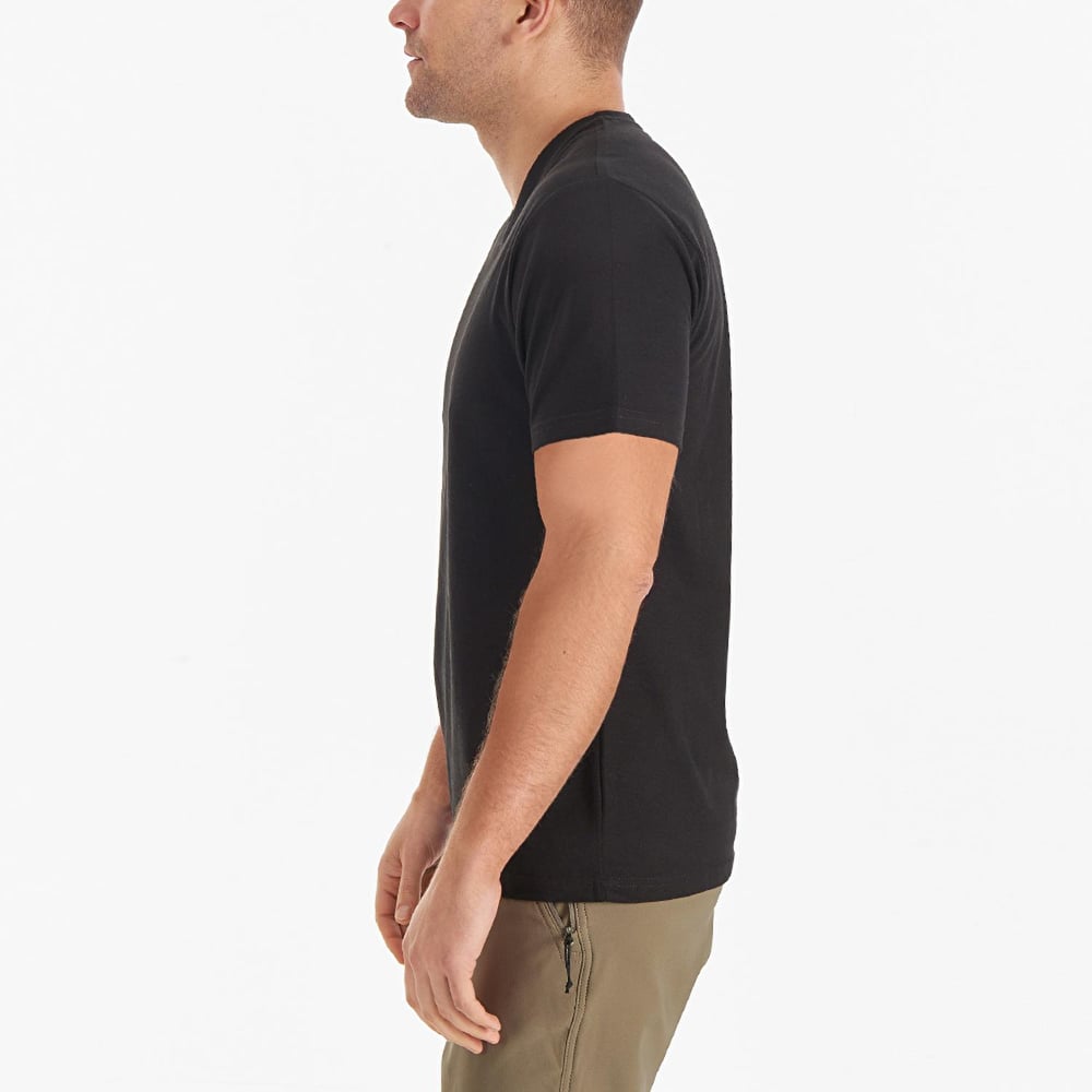 Columbia Cs0288 Csc M Basic Sm Logo Brushed V Neck Ss Tee Erkek T-Shirt