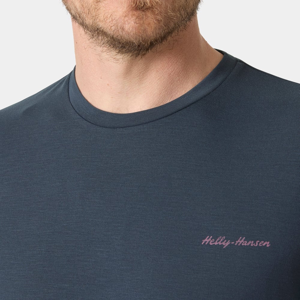 Helly Hansen Skog Recycled Graphic Erkek T-Shirt