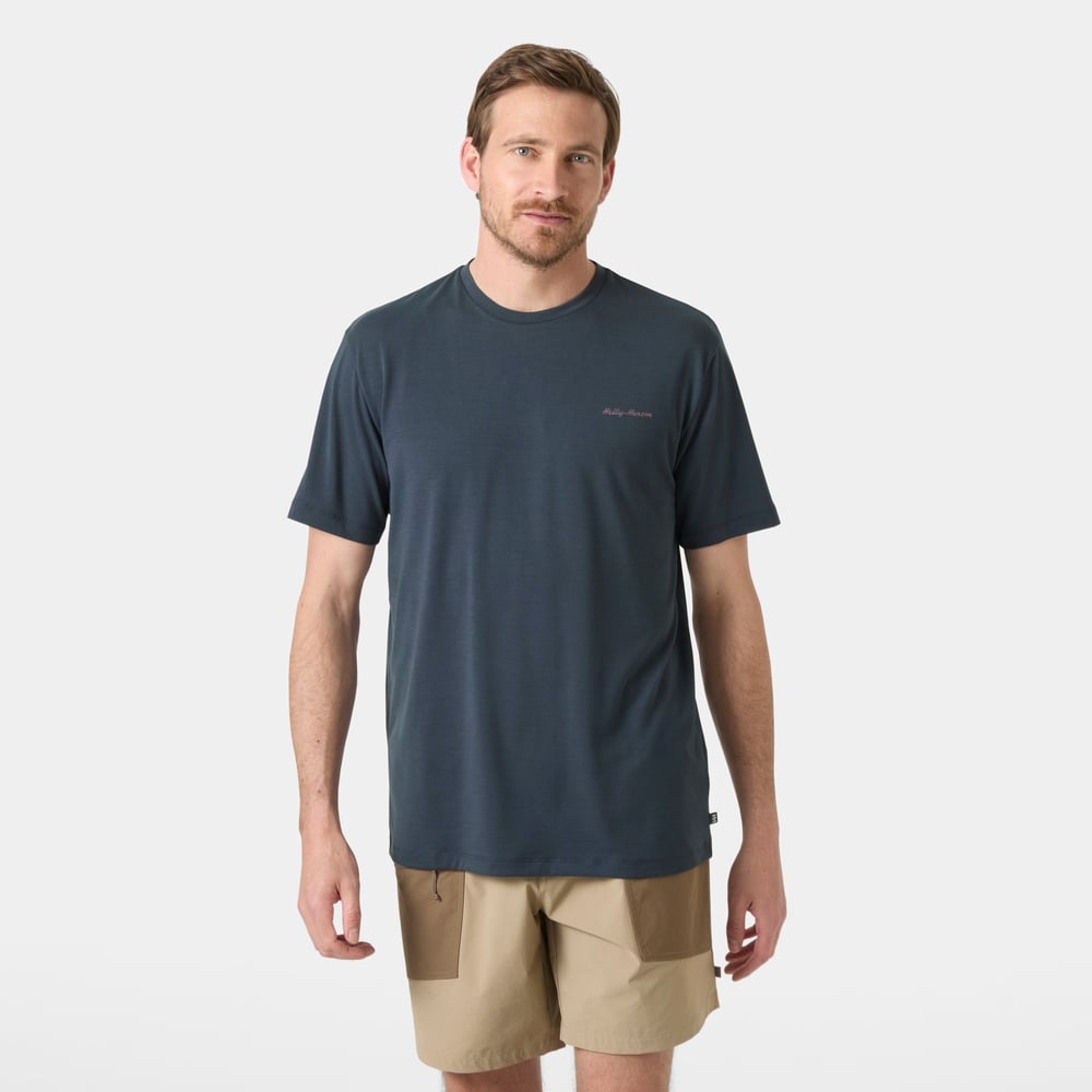 Helly Hansen Skog Recycled Graphic Erkek T-Shirt
