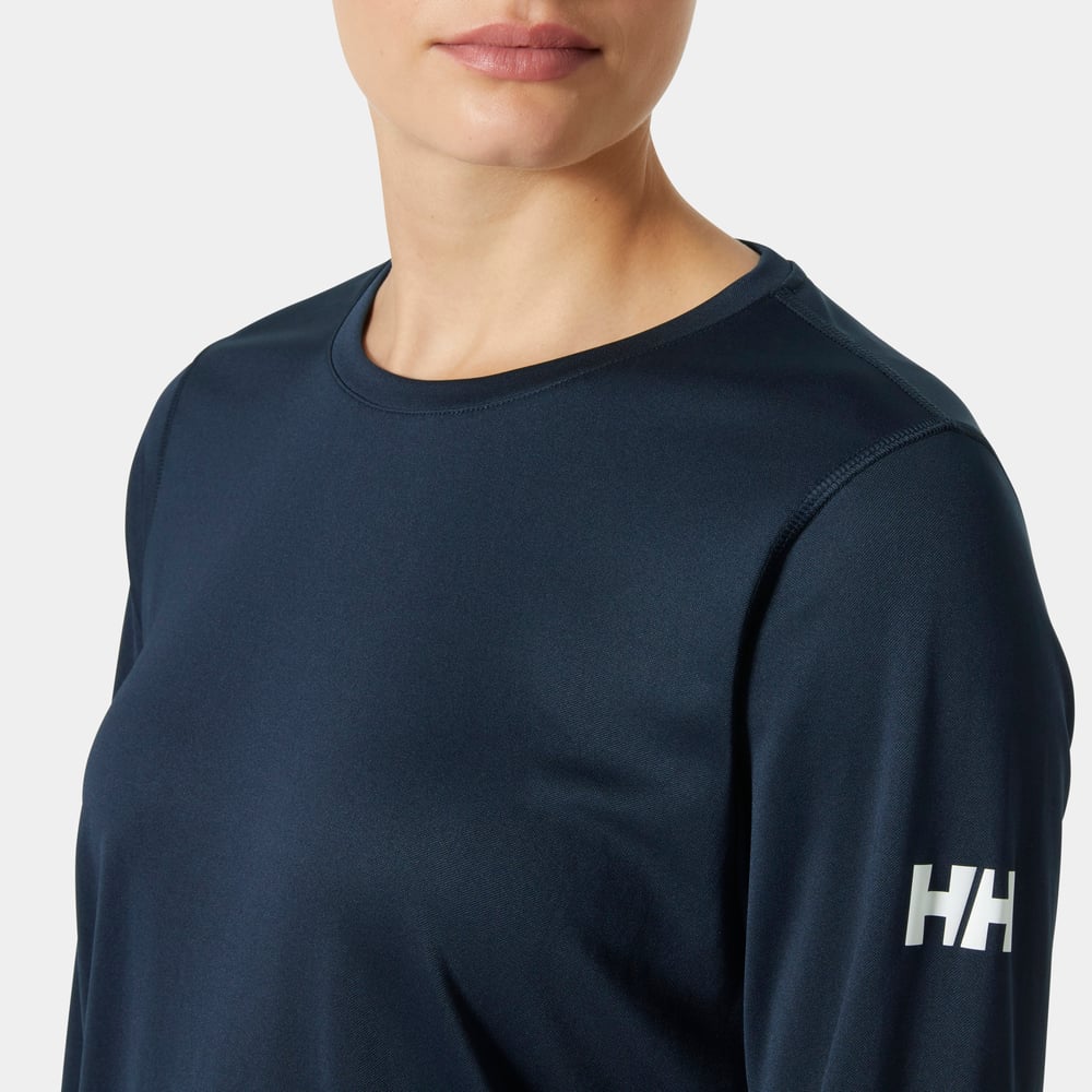 Helly Hansen W Hh Tech Crew Ls 2.0 Uv Üst Kadın Sweatshirt