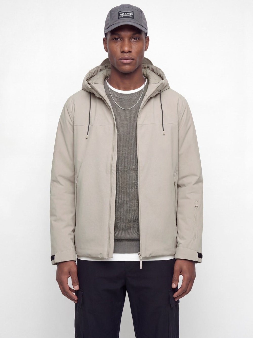 Jack & Jones Jcofusion Technical Aw26 Sn Erkek Ceket