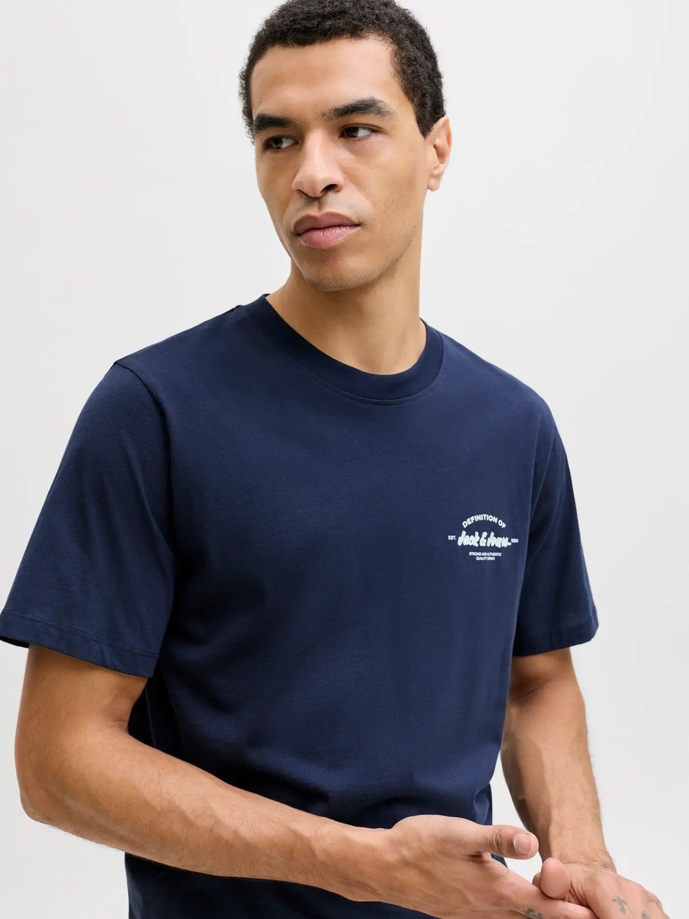 Jack & Jones Jjbrandon Tee Ss Crew Neck Erkek T-Shirt