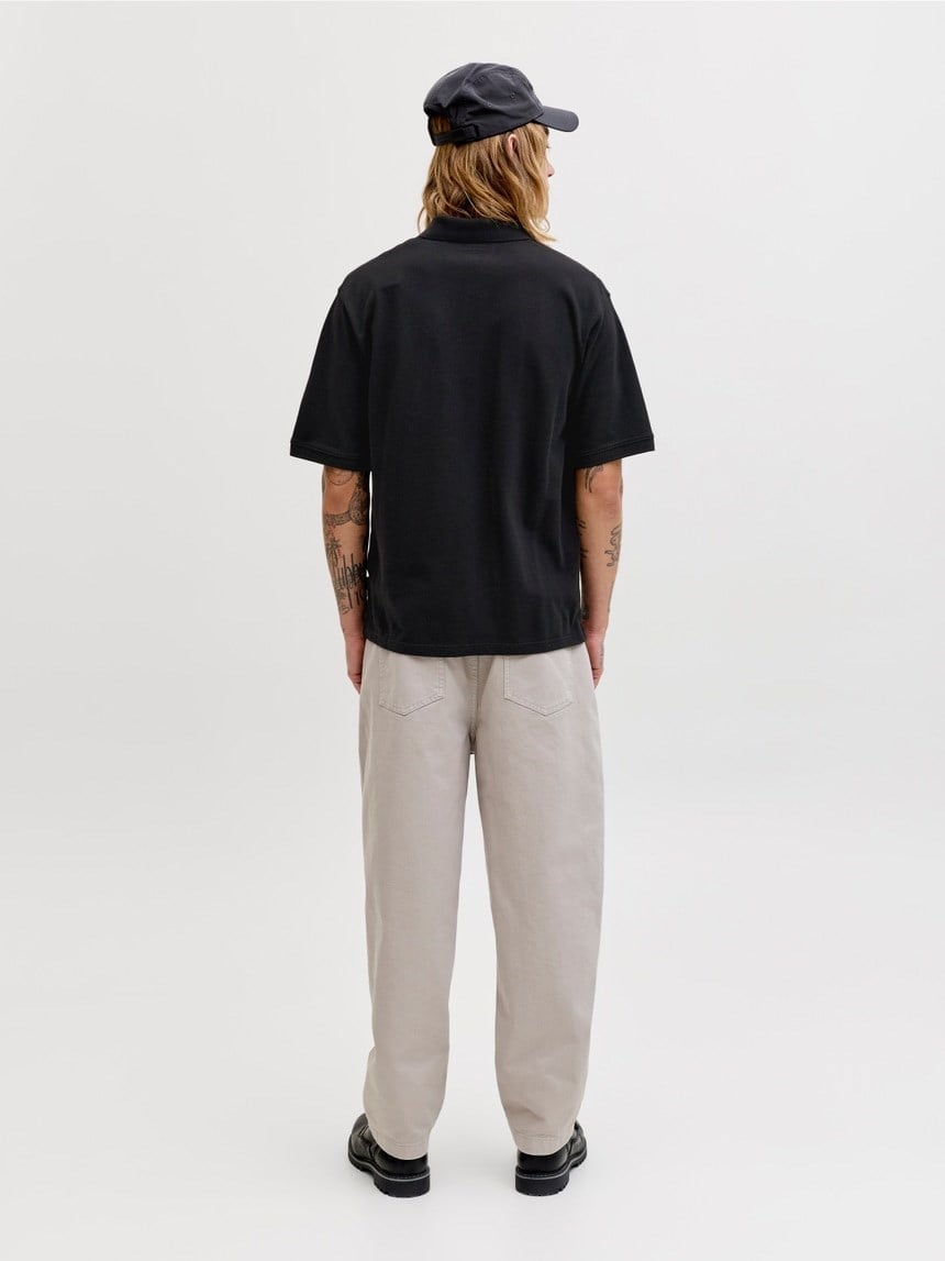 Jack & Jones Jjearchive Graphic Polo Ss Ln Erkek T-Shirt