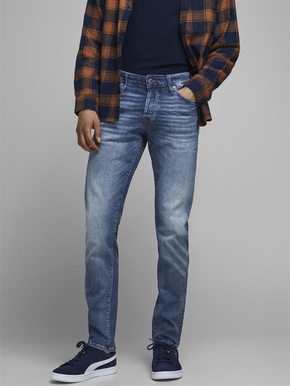 Jack & Jones Jjiglenn Jjicon Jj 357 50Sps Noos Erkek Jean Pantolon