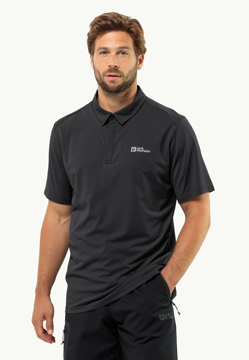 Jack Wolfskin Delgami Polo M Erkek T-Shirt