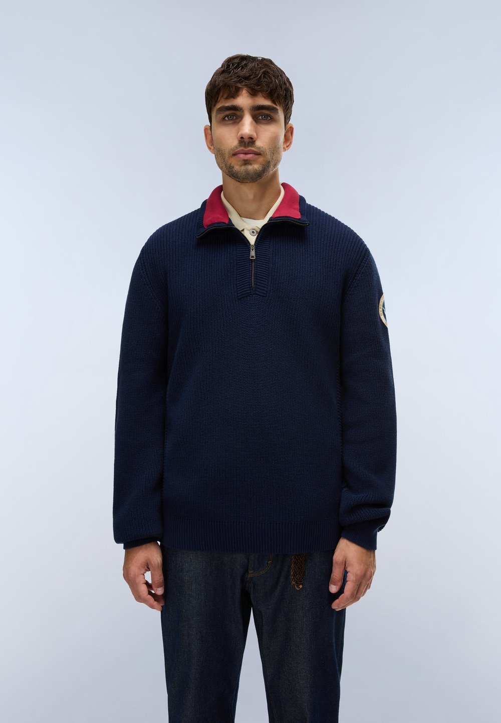 Napapijri D-Archive Knit Hz Erkek Kazak