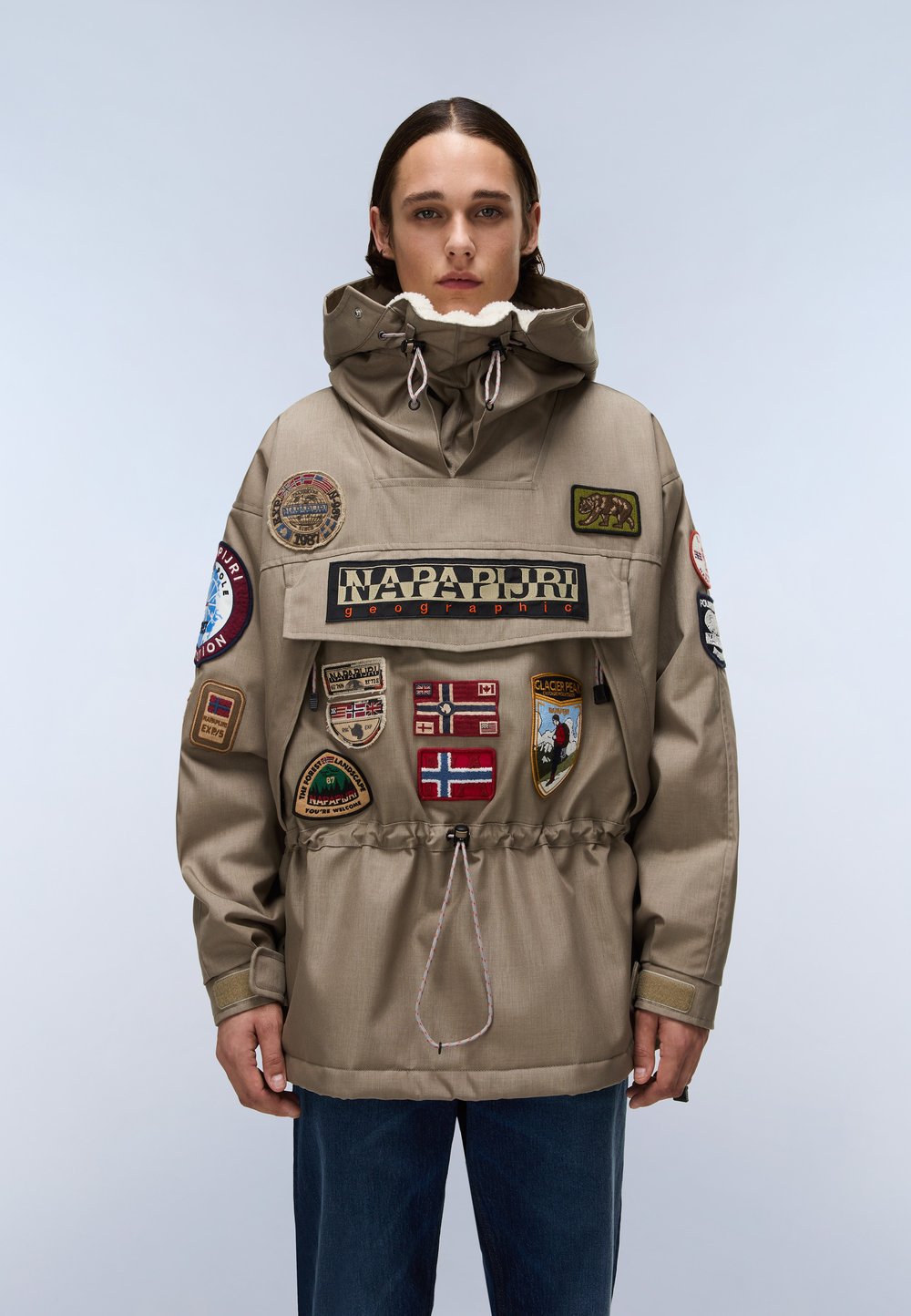 Napapijri Skidoo 1990 Patch Erkek Mont