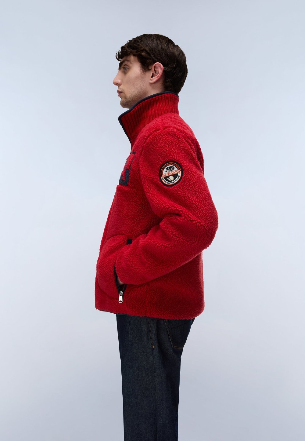 Napapijri T-Archive Fleece Hz Erkek Polar