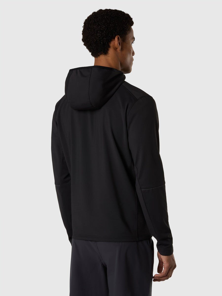 North Sails Kapüşonlu Yarım Fermuarlı Erkek Sweatshirt