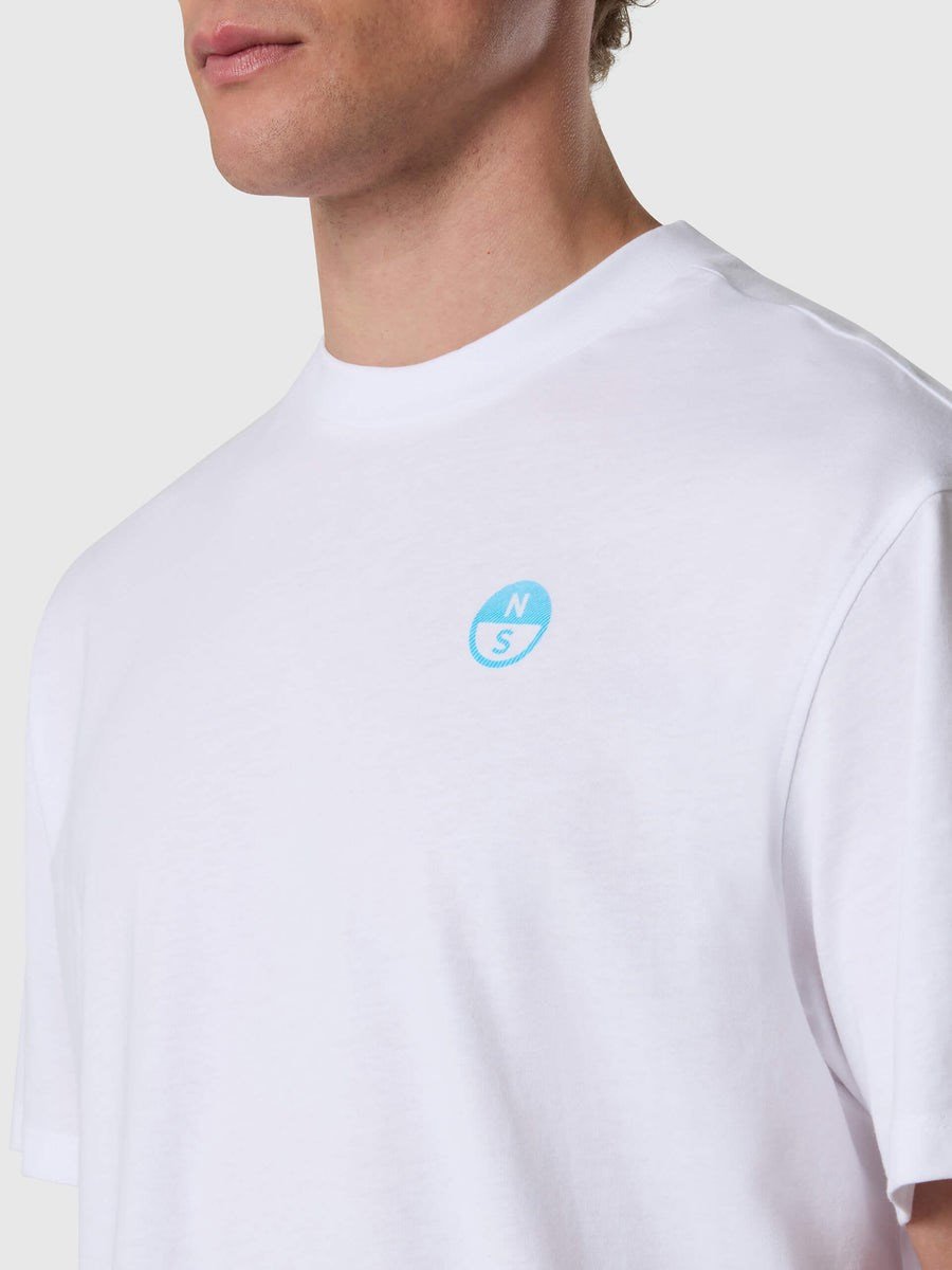 North Sails Kısa Kollu Baskılı Erkek T-Shirt