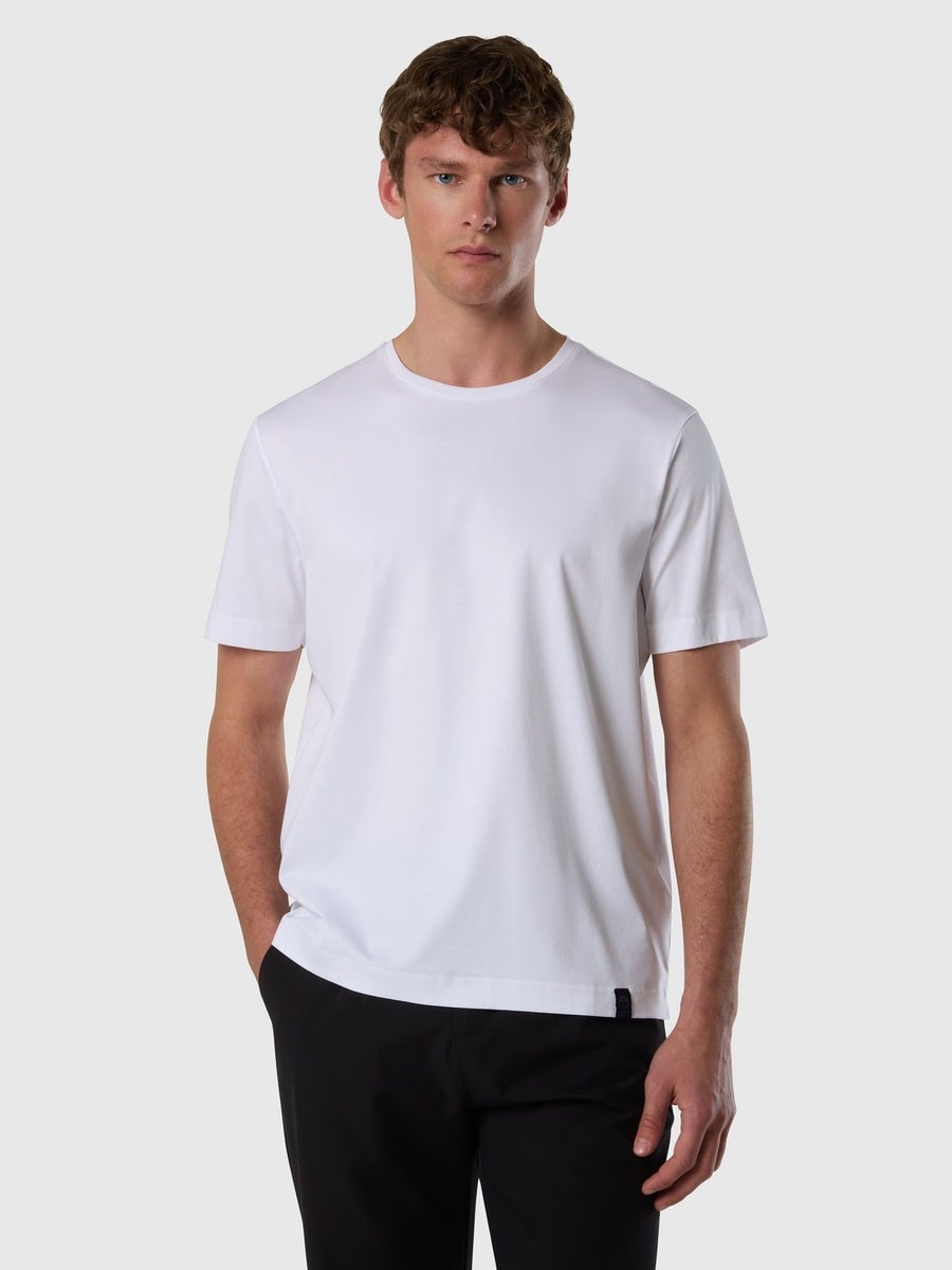 North Sails Kısa Kollu Bisiklet Yaka Pamuklu Erkek T-Shirt
