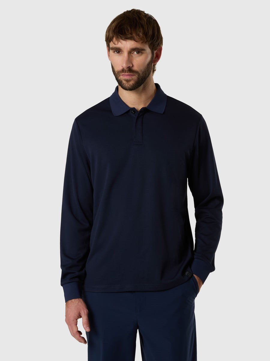 North Sails Uzun Kollu Erkek Polo Yaka T-Shirt
