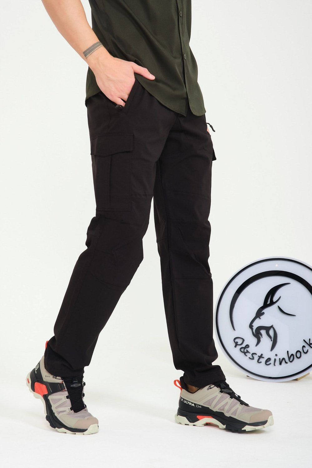 Q&Steinbock Zeus Cargo Trousers Erkek Pantolon
